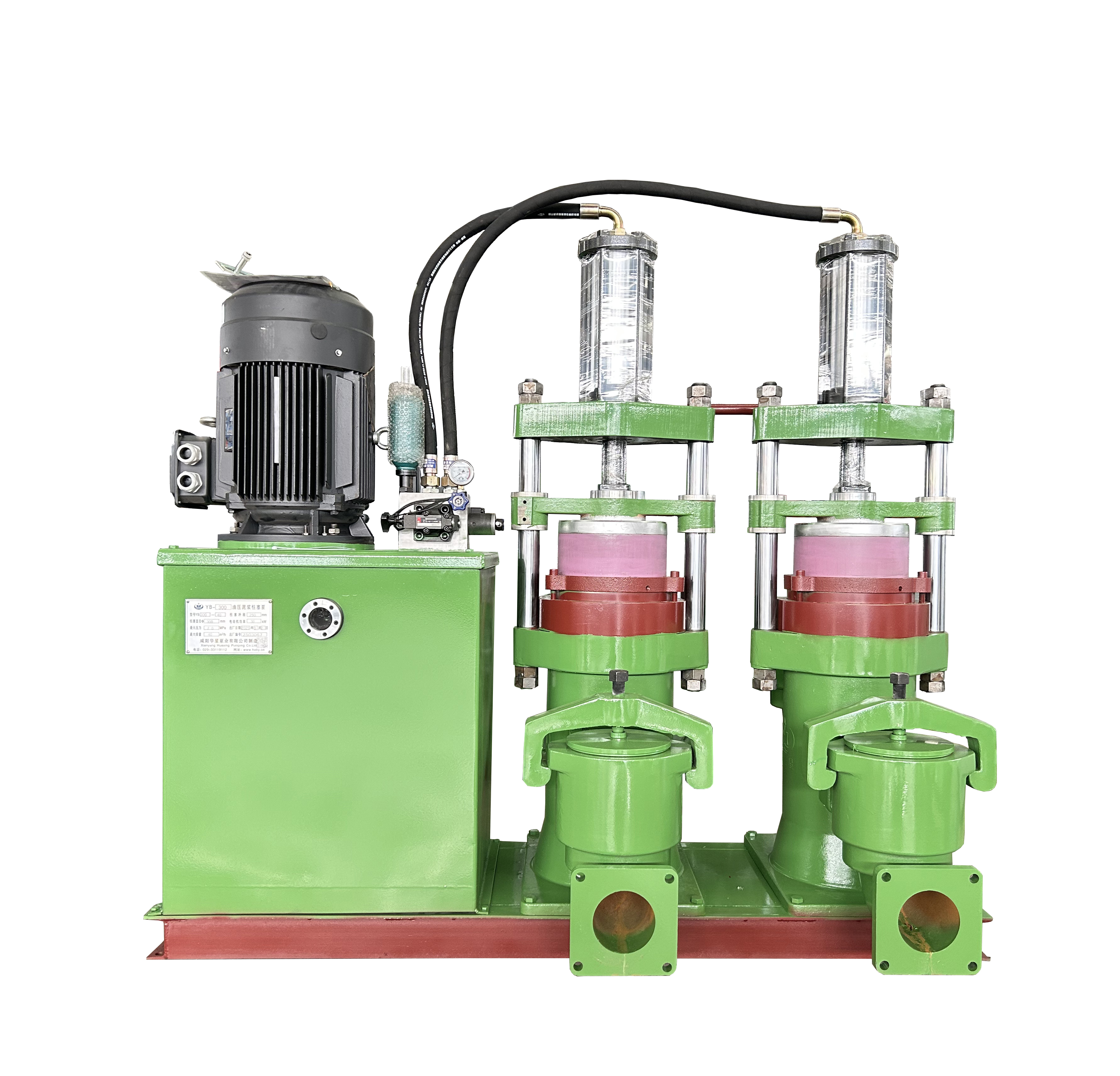 印染廠污水處理節能型進料泵替換離心泵現場